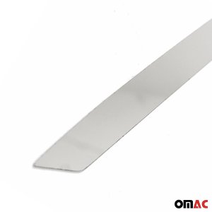 Toyota RAV4 Front Bumper Trim - Omac - S.Steel - Gloss Silver - 2019-2025